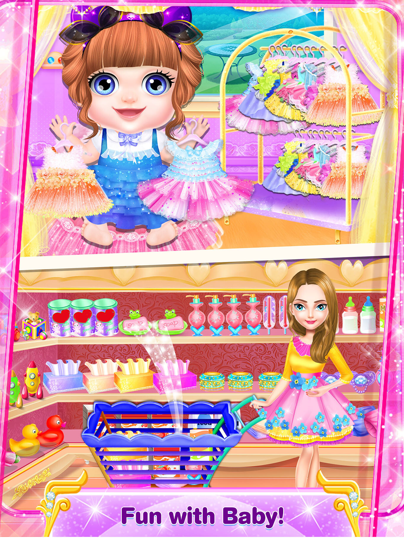 Mobi Zee Baby Care Game