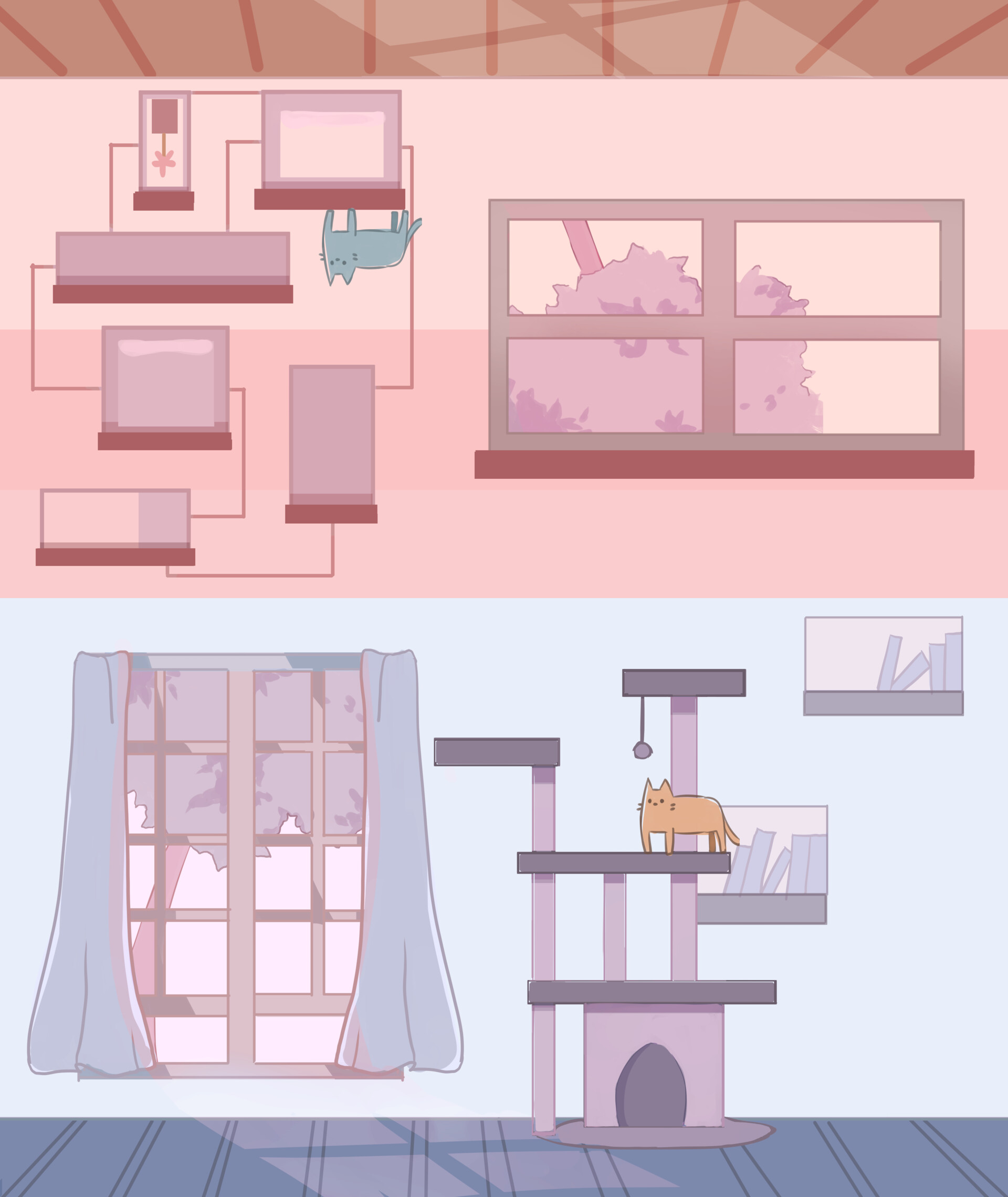 Artstation Cat S Cradle Game Erica Li