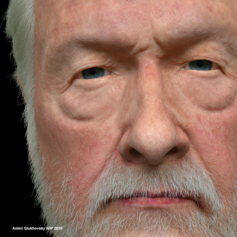 Portrait of Ridley Scott (WIP)