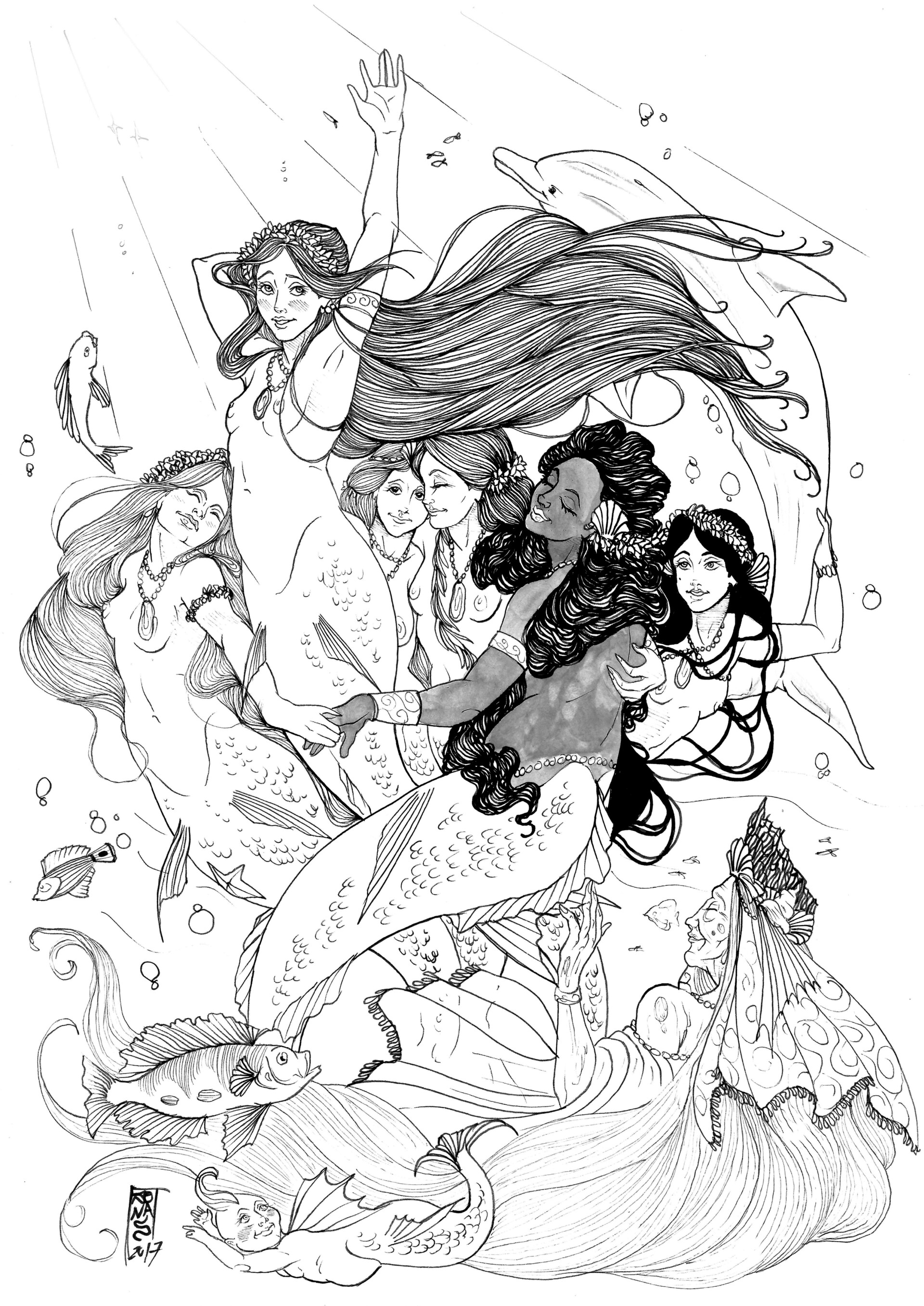 The Suffering Of The Mermaid Princess ArtStation - ‘It hurts so much,’ the little mermaid said. ‘Pride must