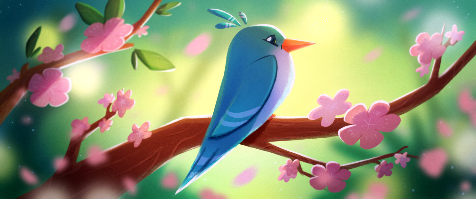 ArtStation - Blue Bird