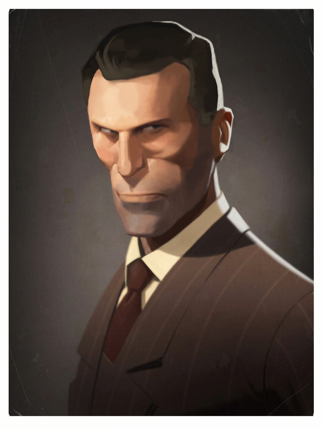 ArtStation - Portrait Of Unmasked Spy