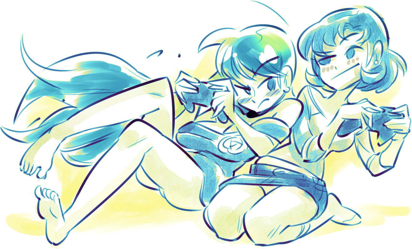 Rei and Ami.