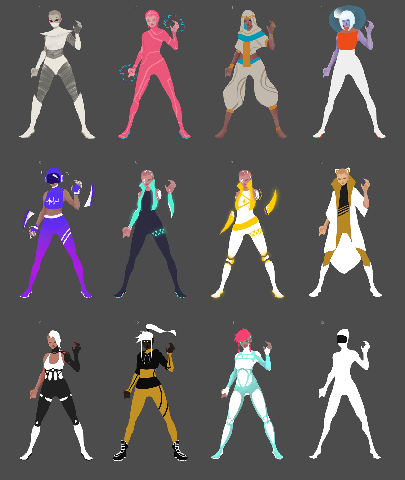 Maya Egner Beatborn Character Concepts