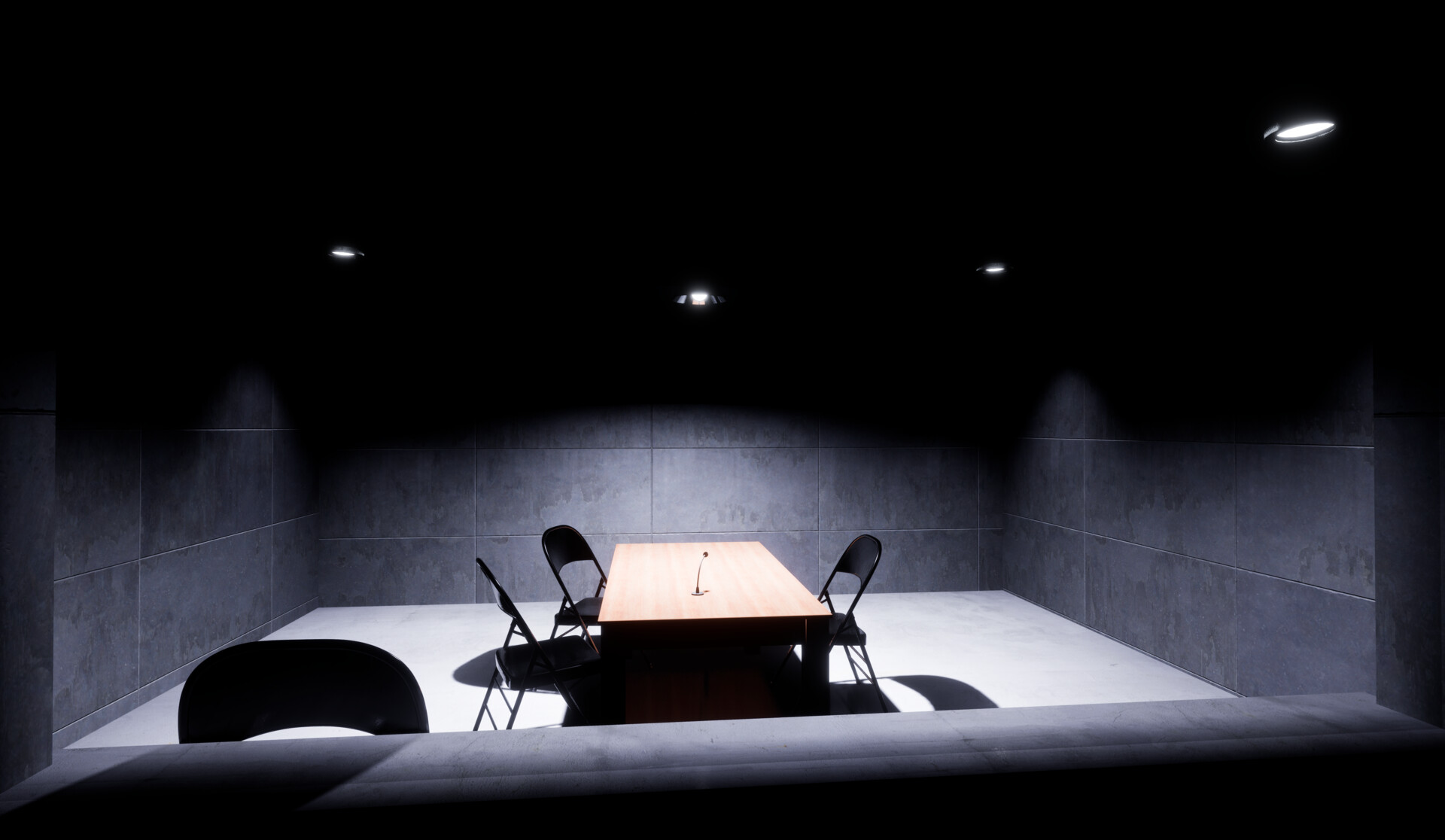 Artstation Interrogation Room Edward Okechukwu