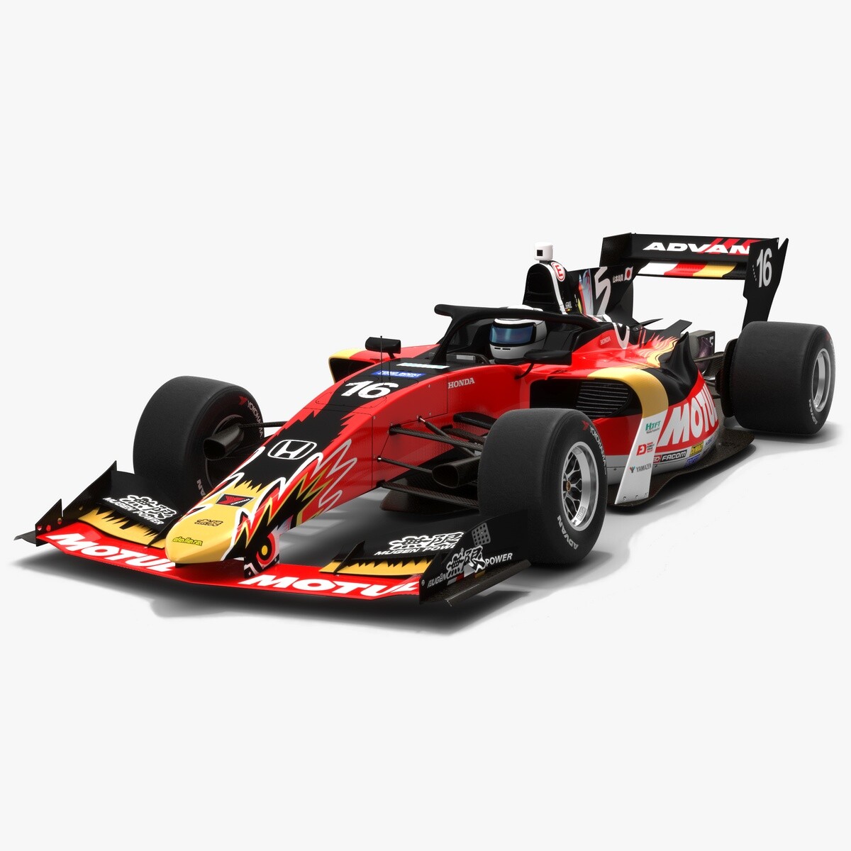 Artstation Team Mugen 16 Super Formula Season 19 3d Model Oleksii Sergiyovych