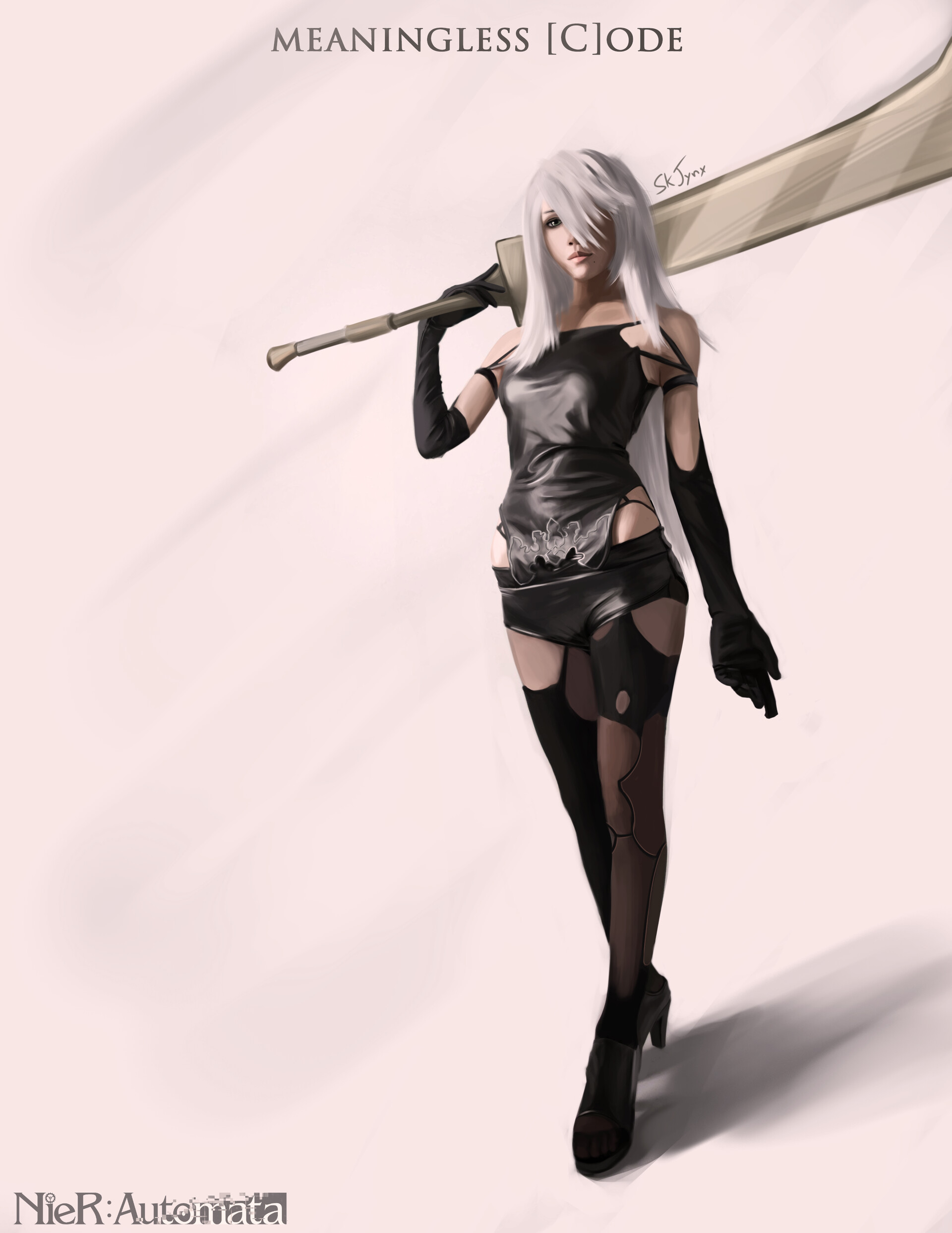 <b>Nier</b> - A2 by Nick Yee. 