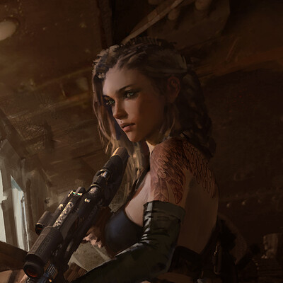 Gun girl