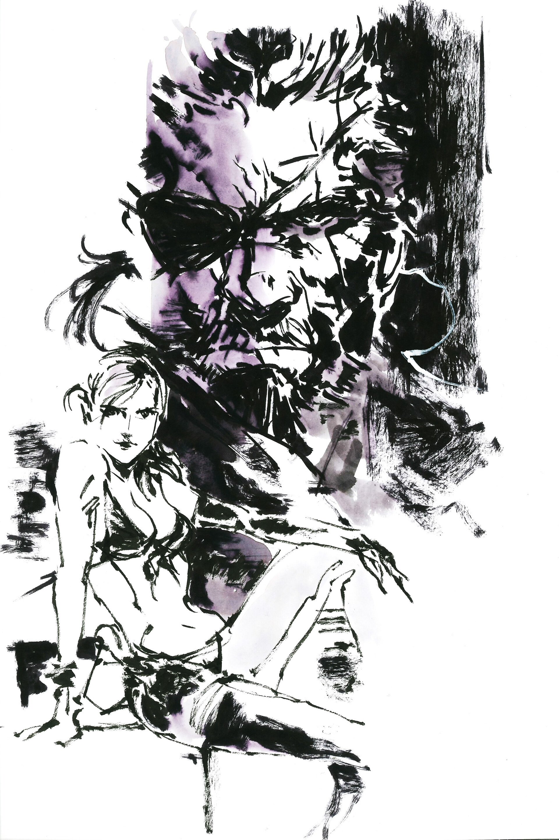 Artstation Doodles 100 Naked Snake 103 Mgs V