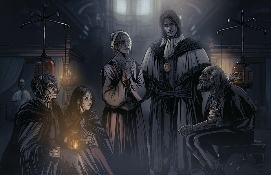 wallpapers Bloodborne Laurence The First Vicar Fanart first vicar laurence raquel cornejo