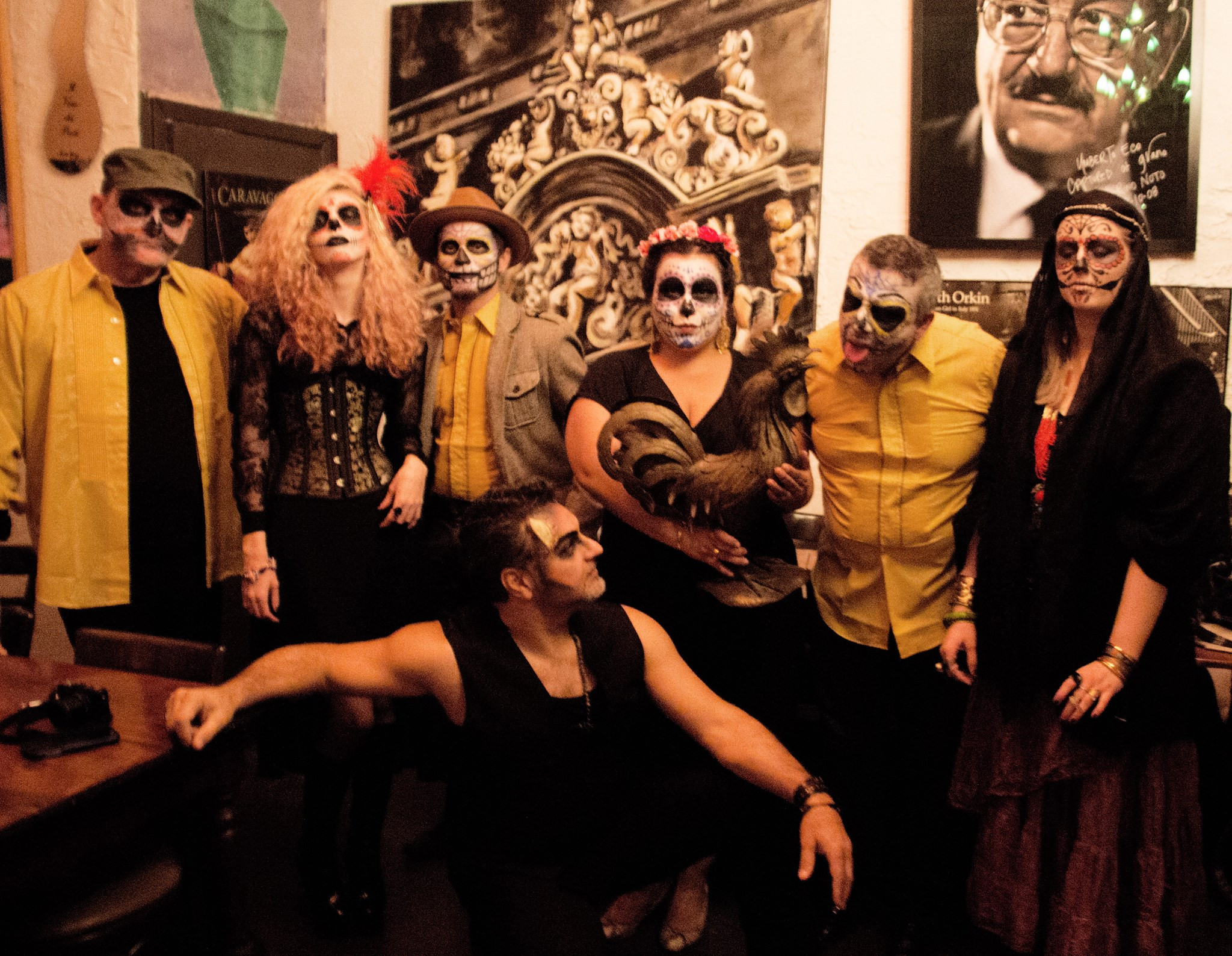 The day of the Dead performance at Grano, Toronto.