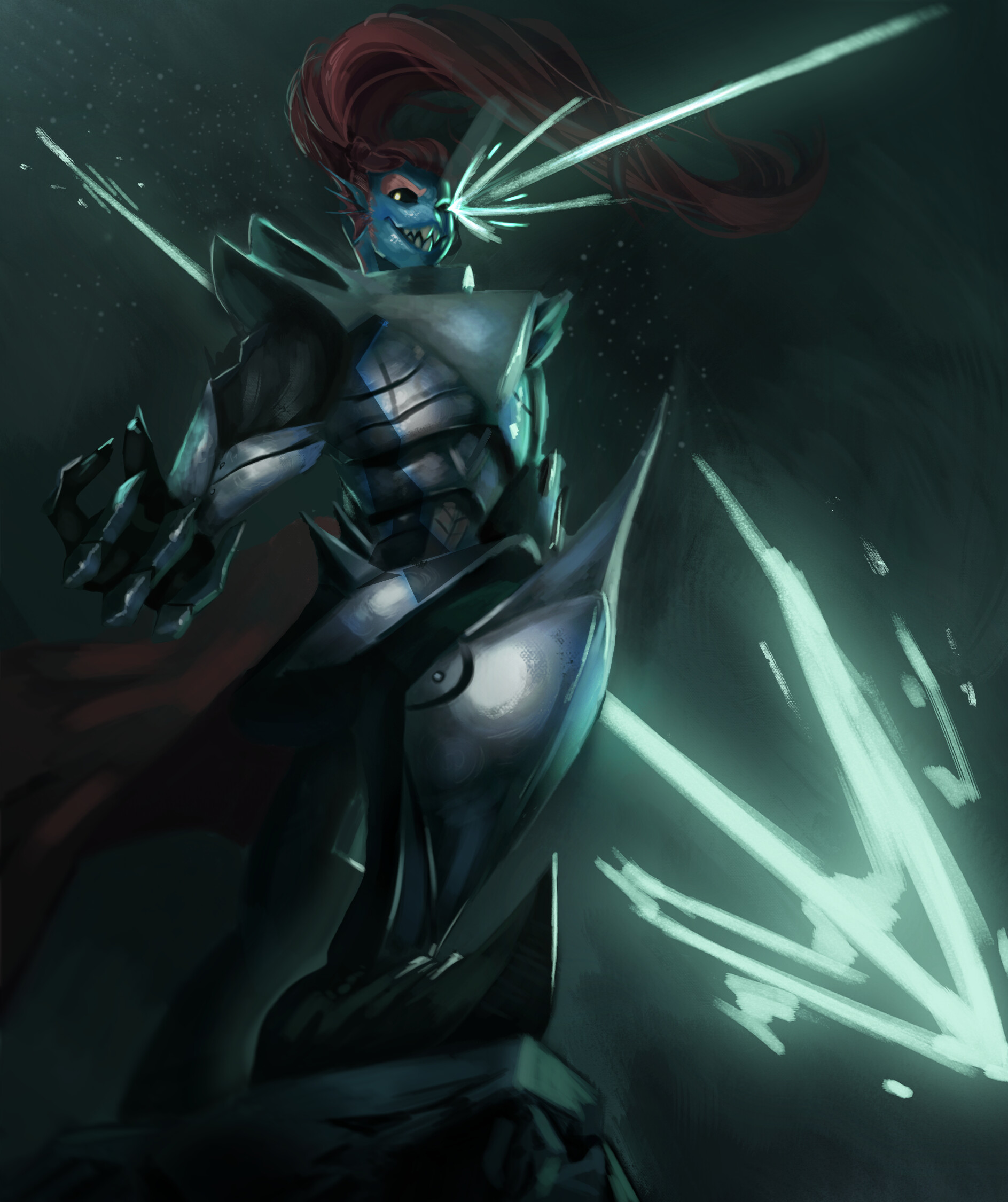 Artstation Undyne The Undying ron Bell