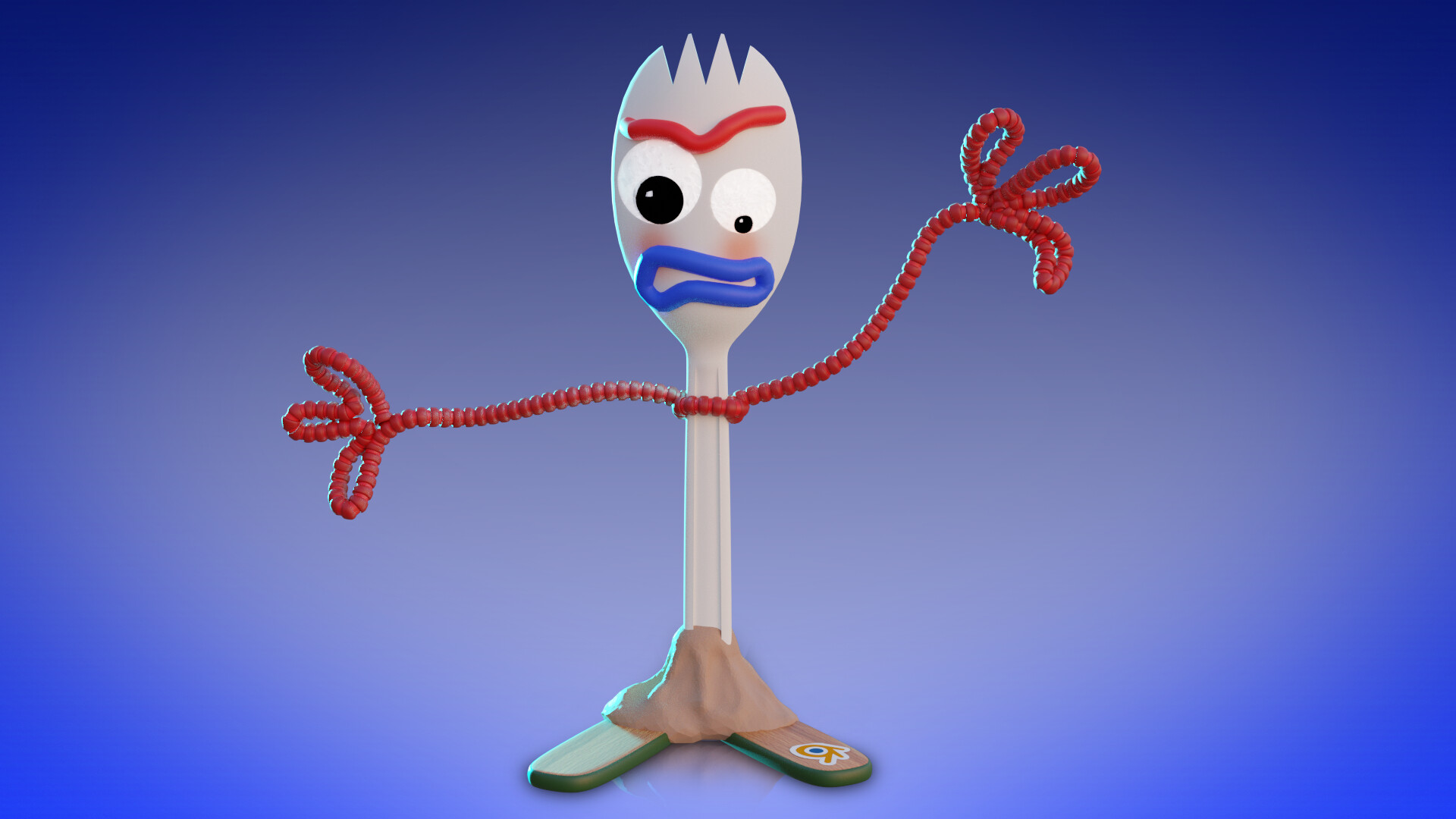 ArtStation - Forky From Toy Story 4