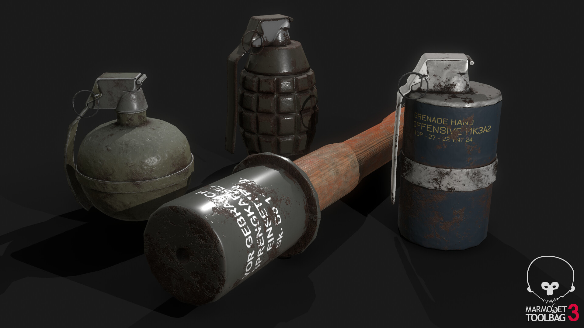 Old Texture Grenades.