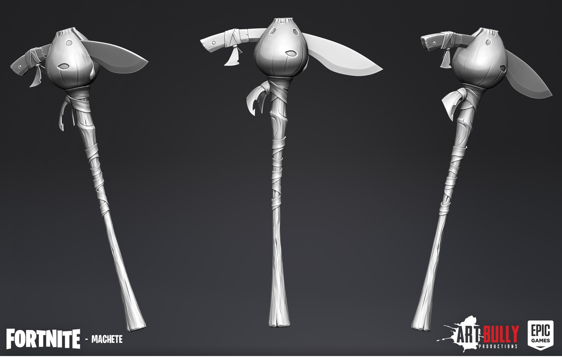 Michael Long 3d Artist Fortnite Pickaxes