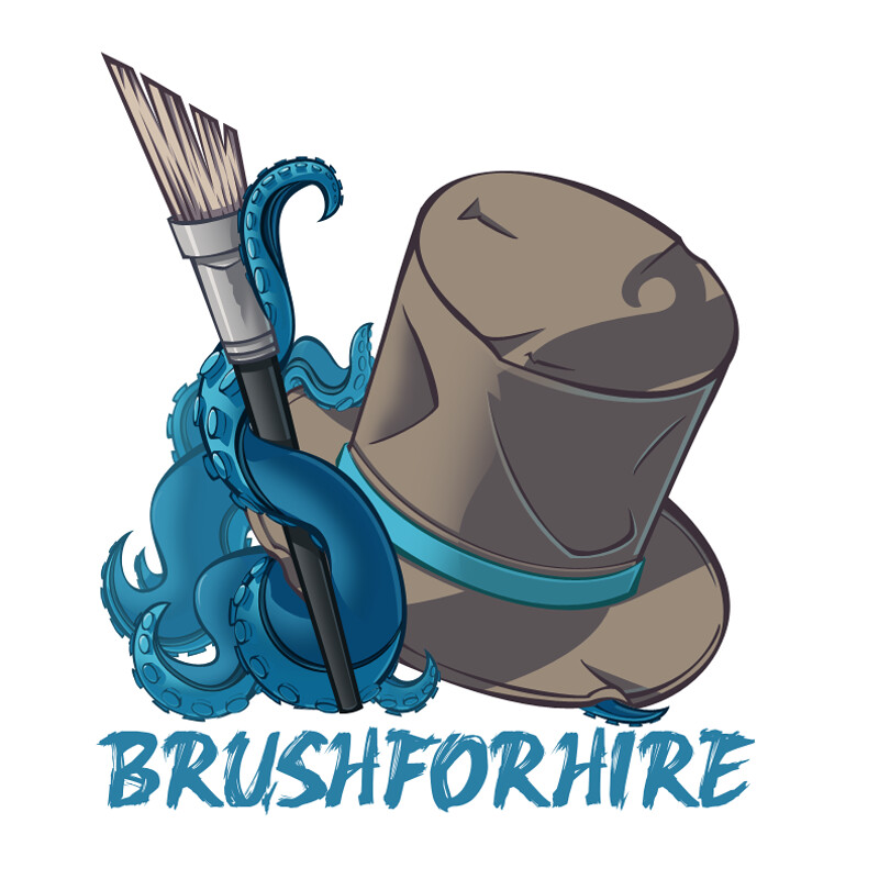 BrushForHire Logo