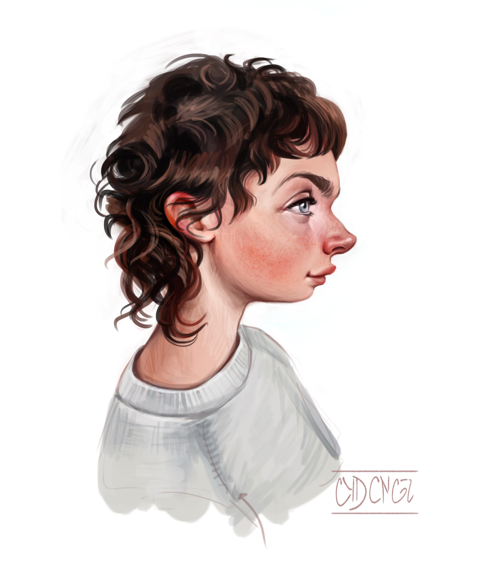 artstation daily draw ceyda cengiz