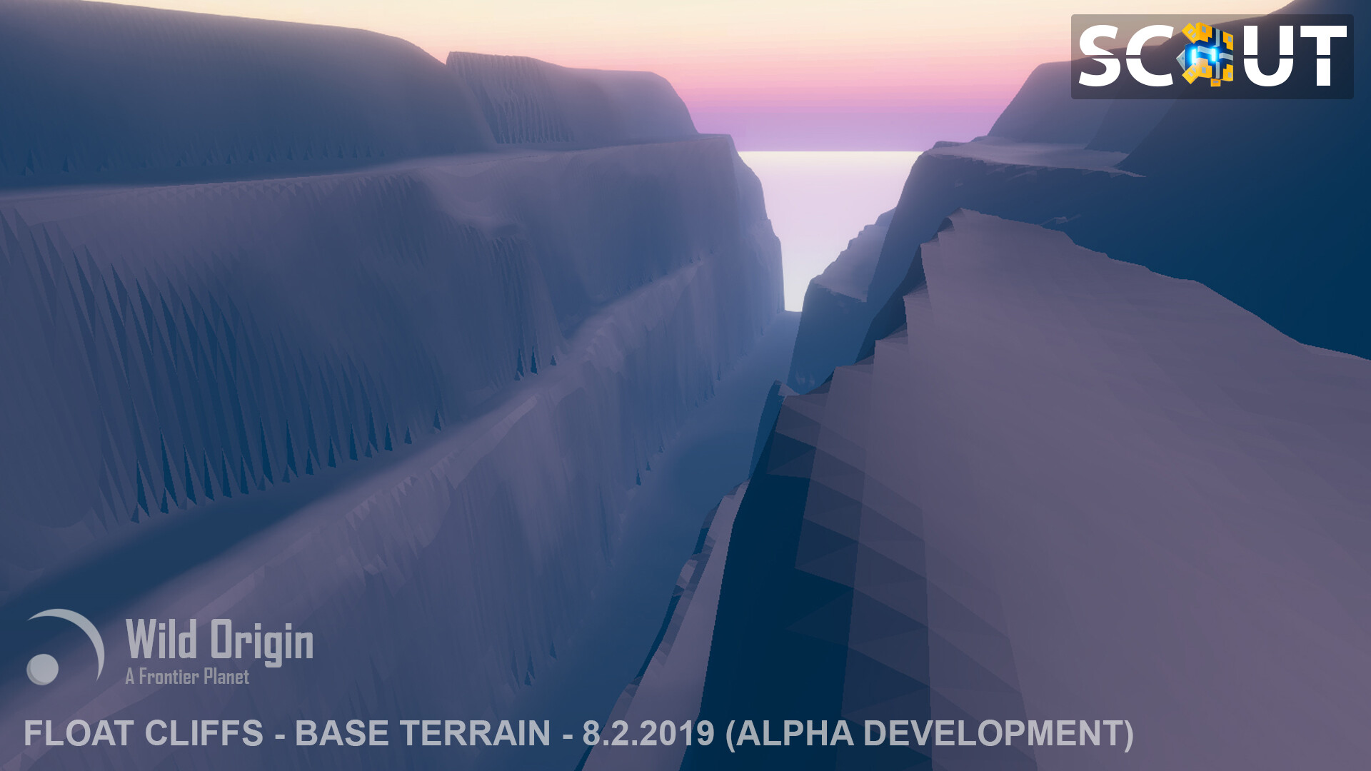 ArtStation - Float Cliffs Base Terrain (Alpha) Development