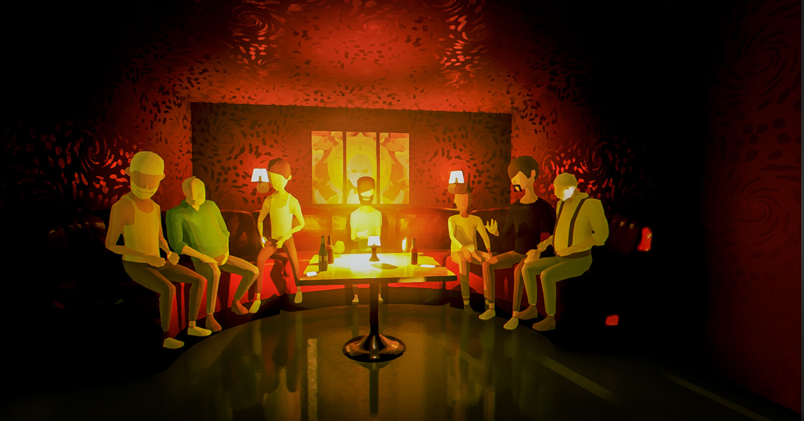 In my opinion all set up expresses almost the core idea of chronic melancholy all in ones.