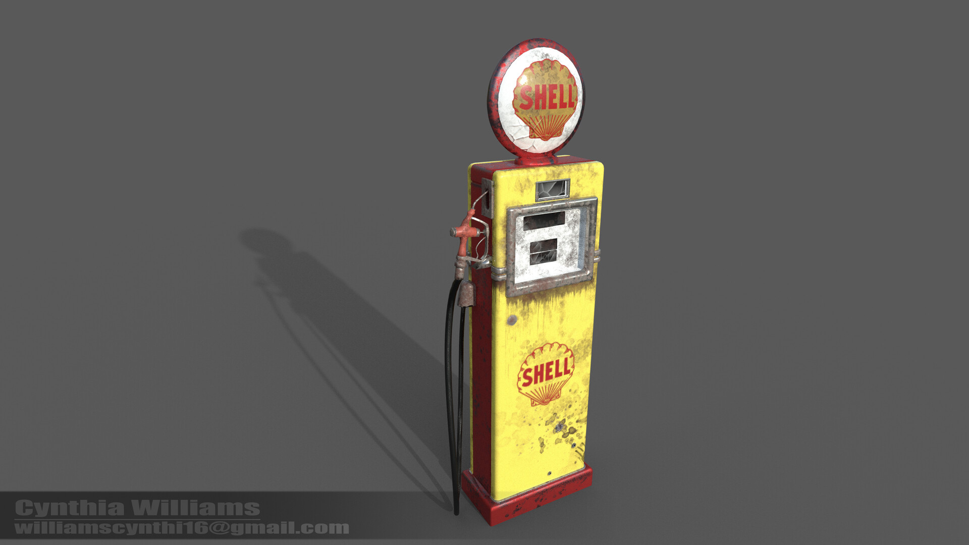 Cynthia Williams - Retro Shell Gasp pump