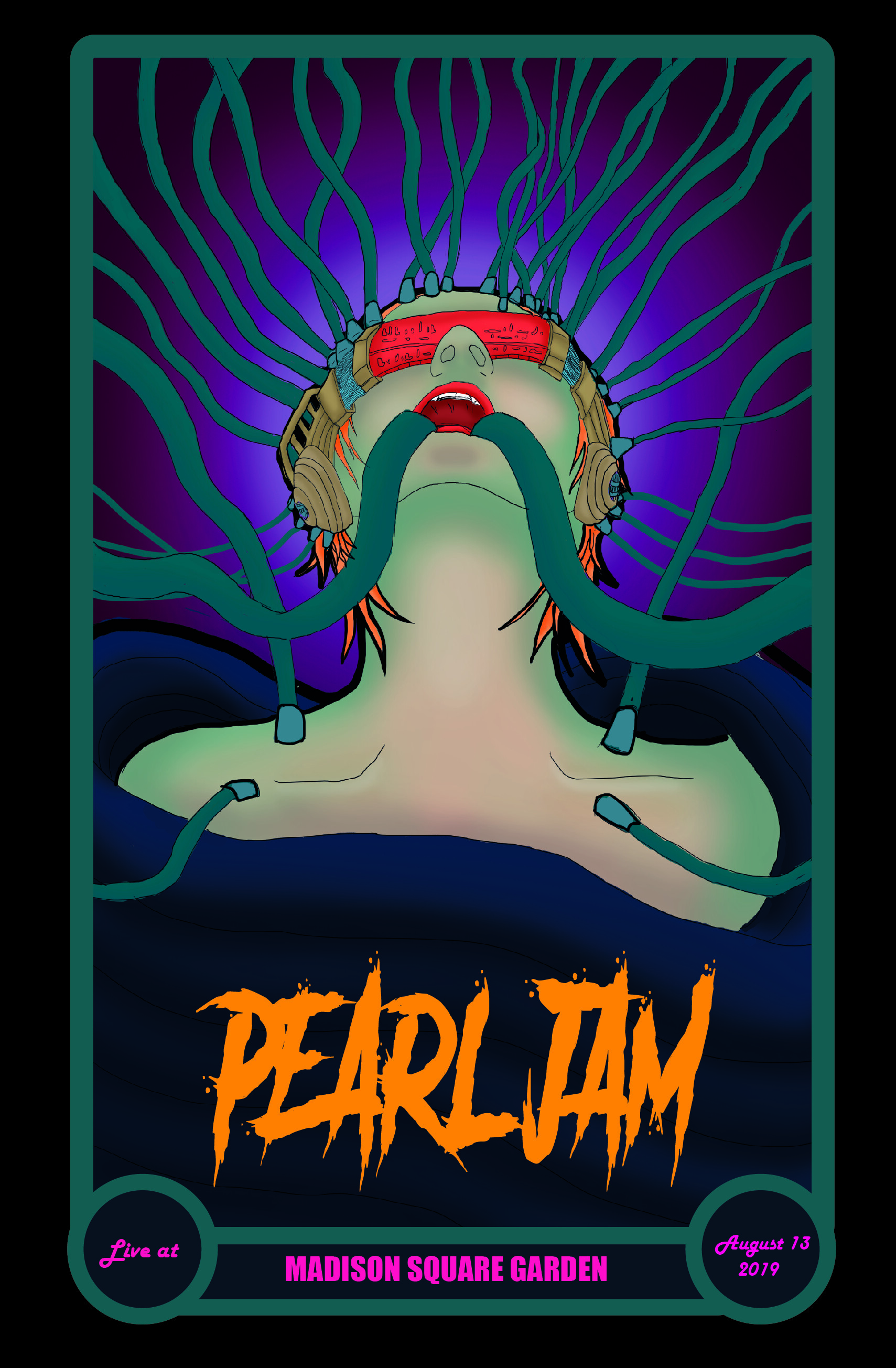 ArtStation - Alternative Pearl Jam concert posters