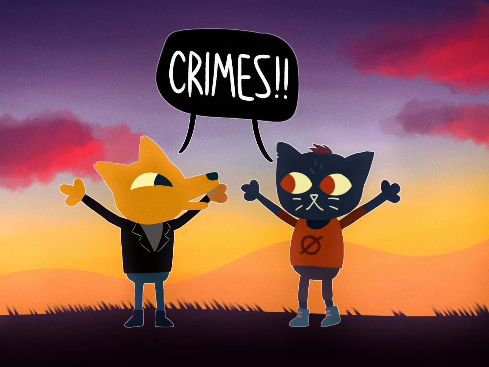 Gregg night in the woods