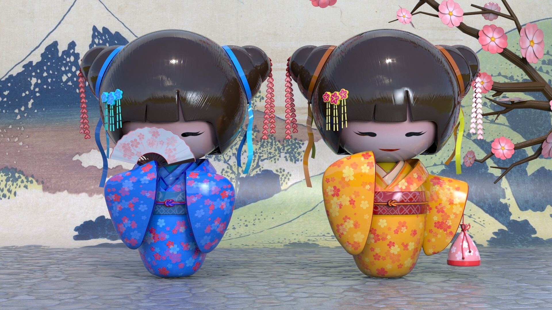 Artstation Kokeshi Tom Novak