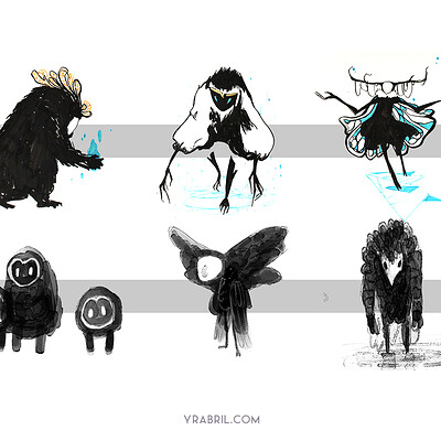 Creature Design - Silhouettes