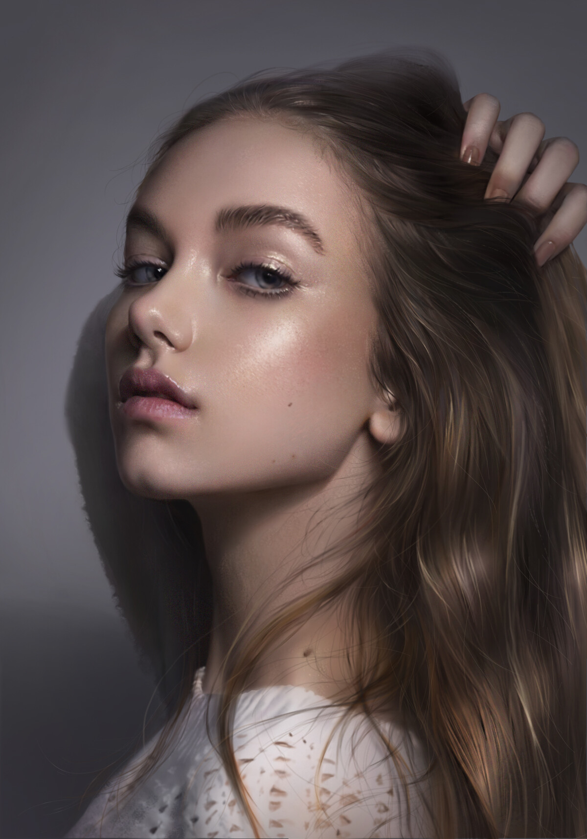 Yang chen - 头像质感、光影练习