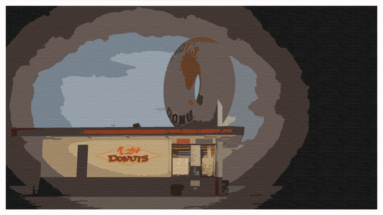 Randy´s Donut Cartoon
