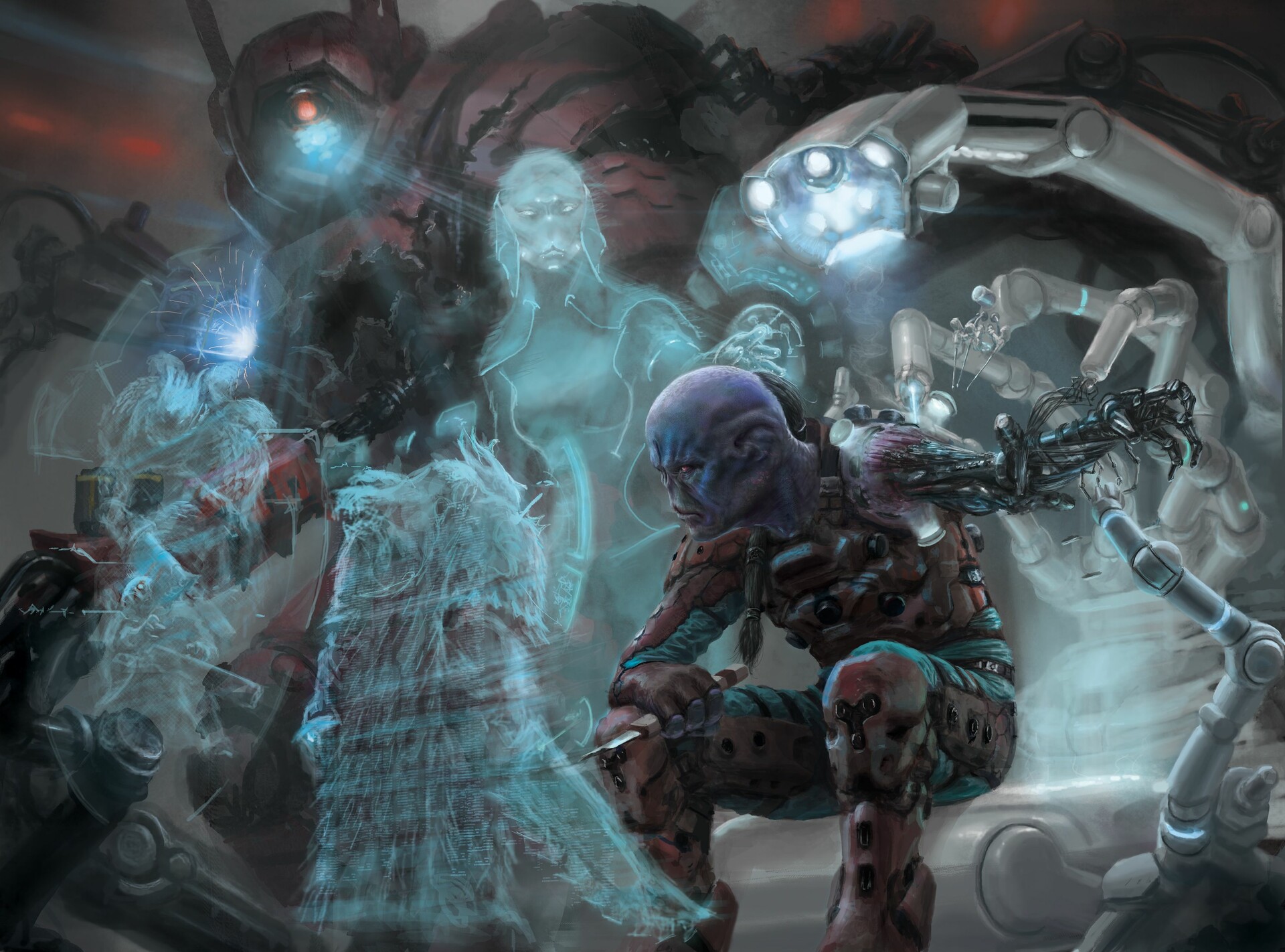 A Bit Of Melee By Alex Cristi Imaginarywarhammer