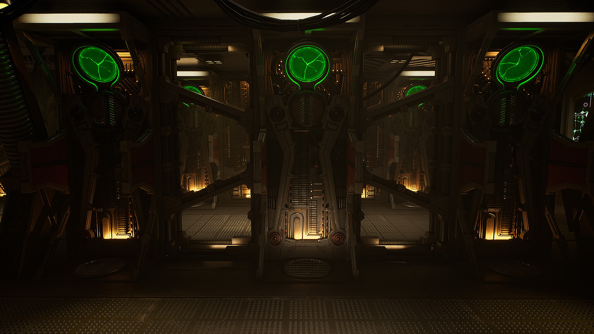 Artstation Borg Ship Interior From Star Trek Gabriel Dreher