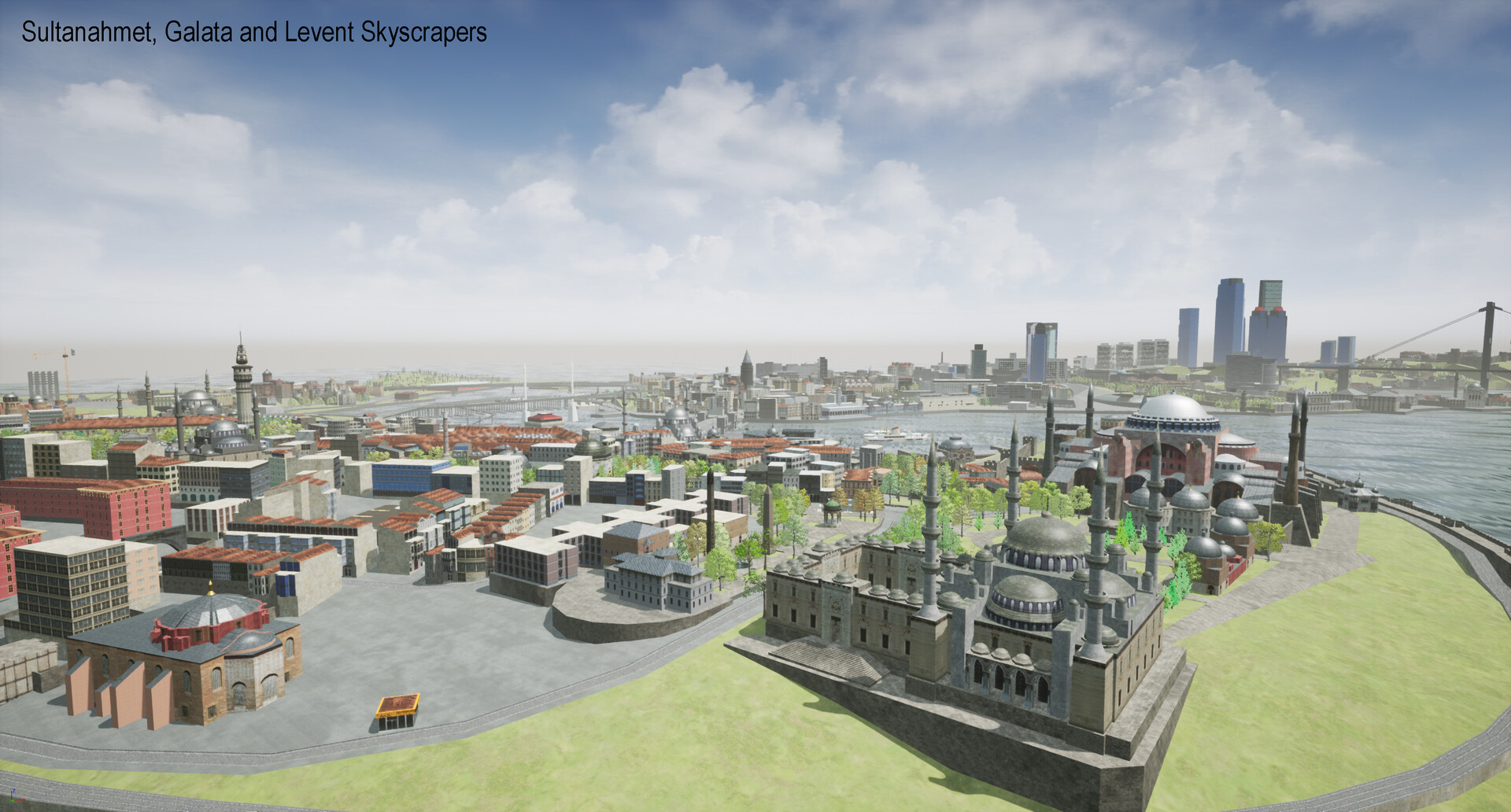 Artstation Istanbul Map Ultimate Presentation Ahmet Dogramaci