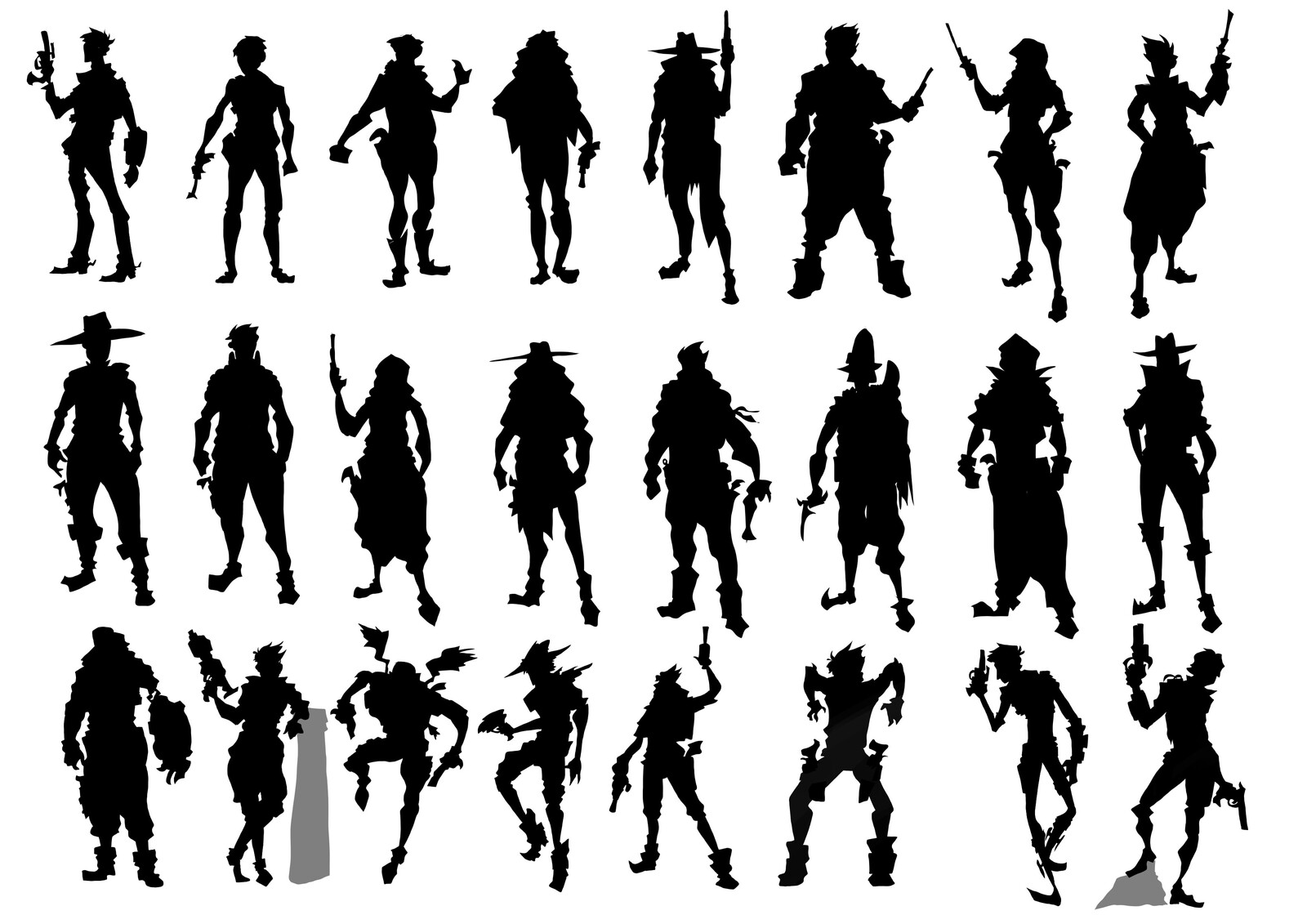 Ronald Burgess Sci Fi Silhouettes Smuggler