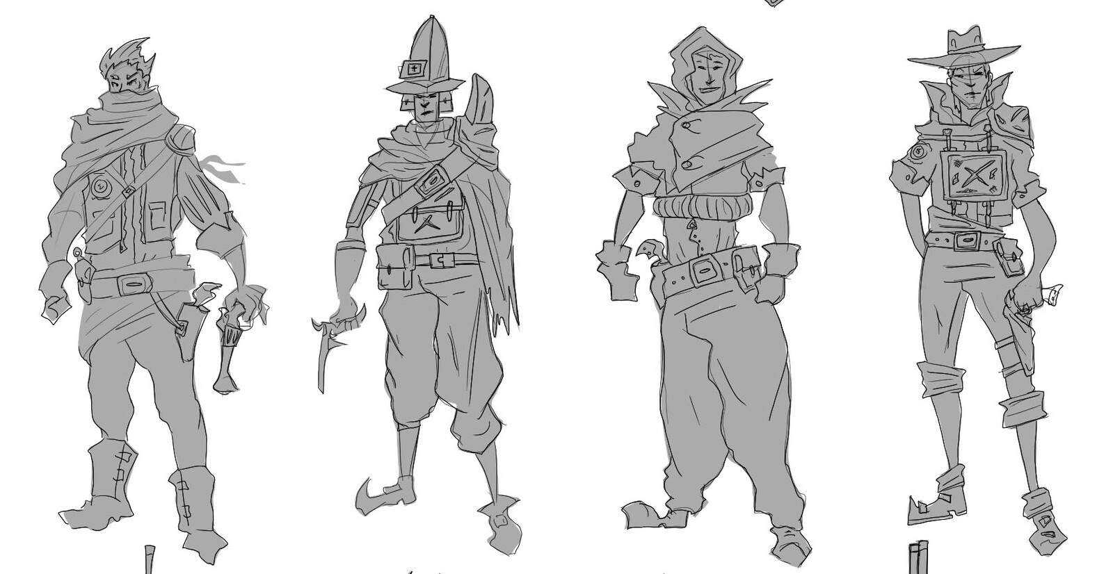 Ronald Burgess Sci Fi Silhouettes Smuggler