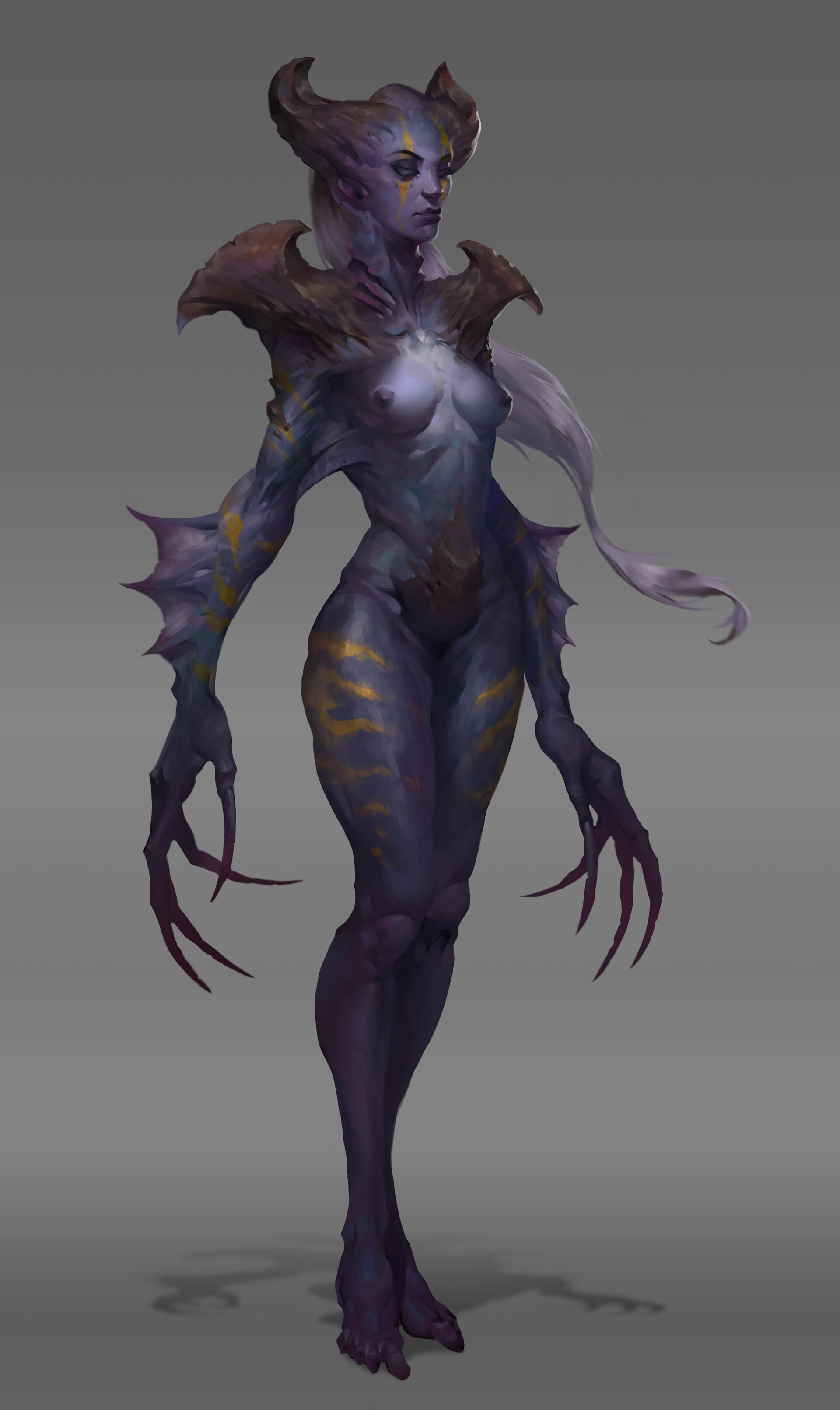 Artstation Demoness Alexey Kruglov
