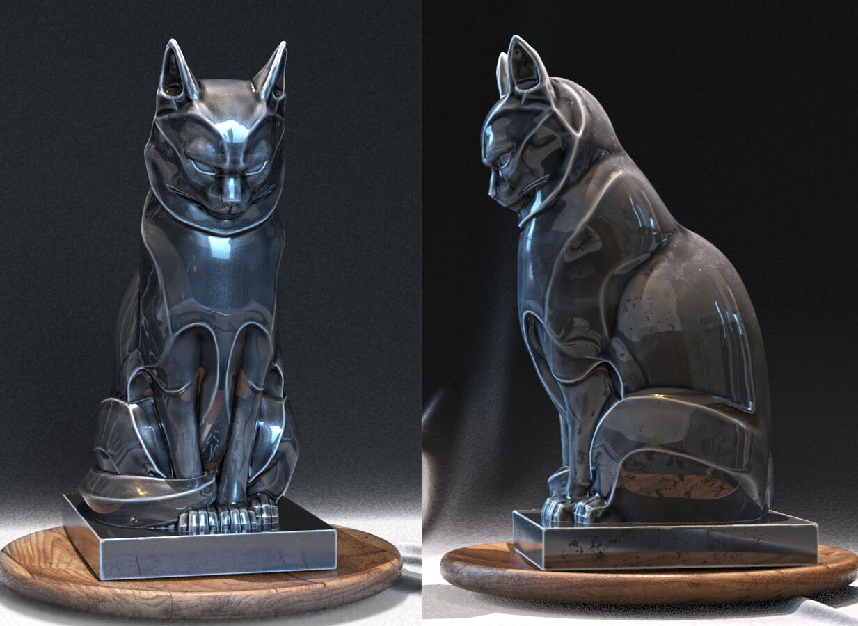 Jjs Edouard Maurice Sandoz Cat Reproduction