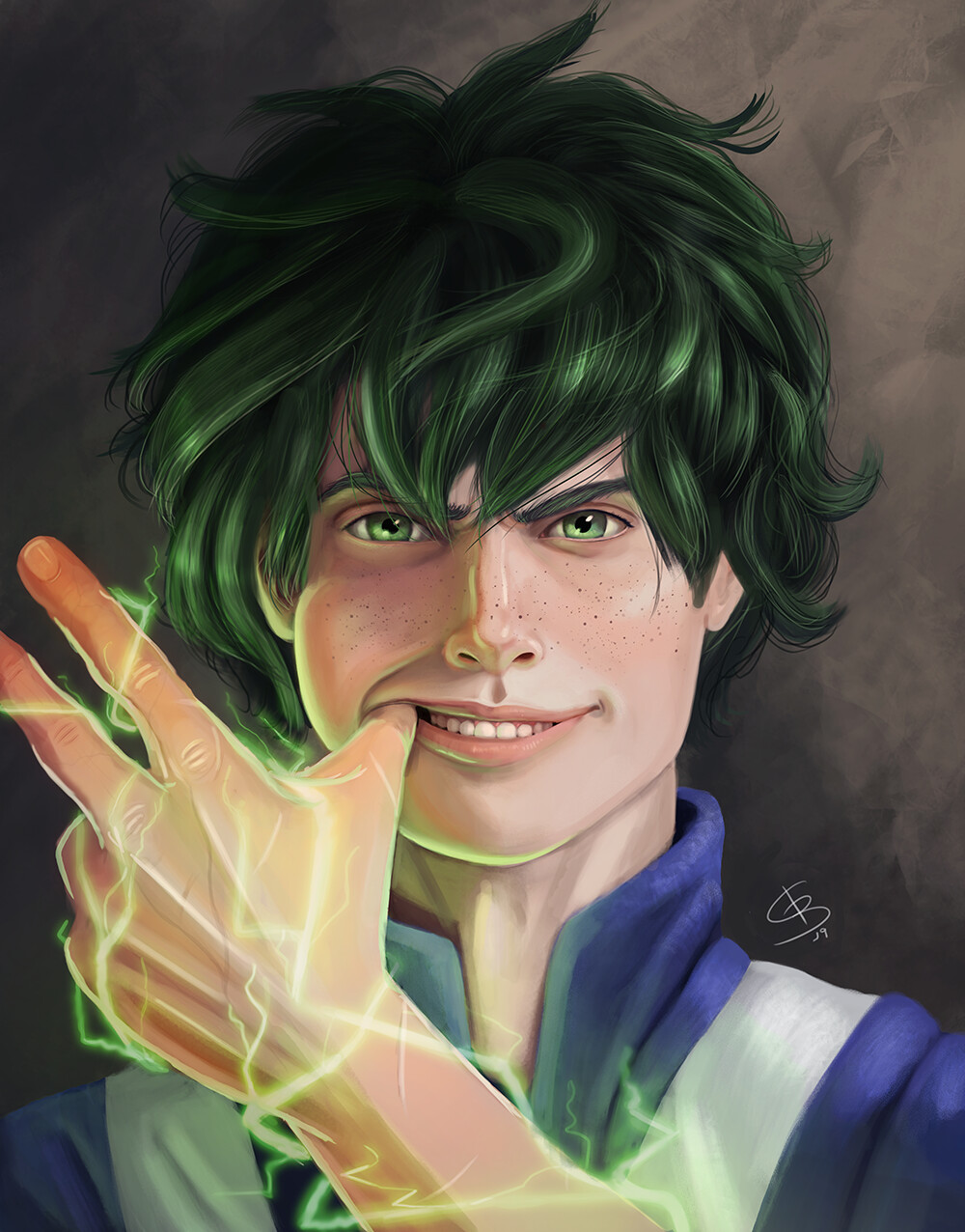 Artstation Izuku Midoriya Giulia Bokel デク), is a fictional character and the main protagonist of the manga series my hero academia, created by kohei horikoshi. artstation izuku midoriya giulia bokel