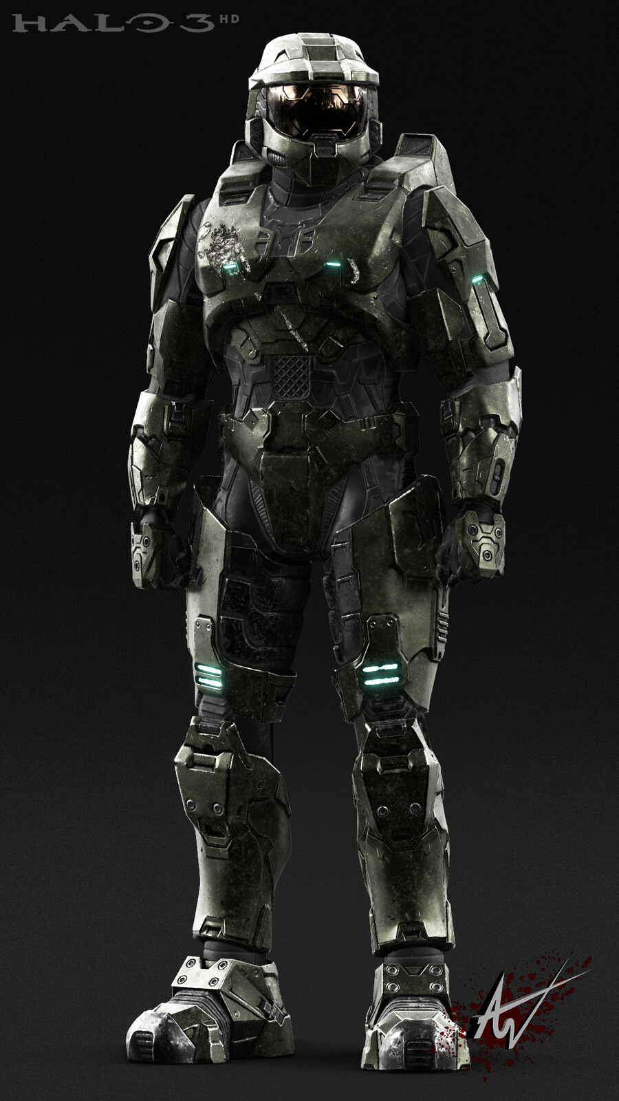 Abimael Salazar - Halo 3 Master Chief (HD)