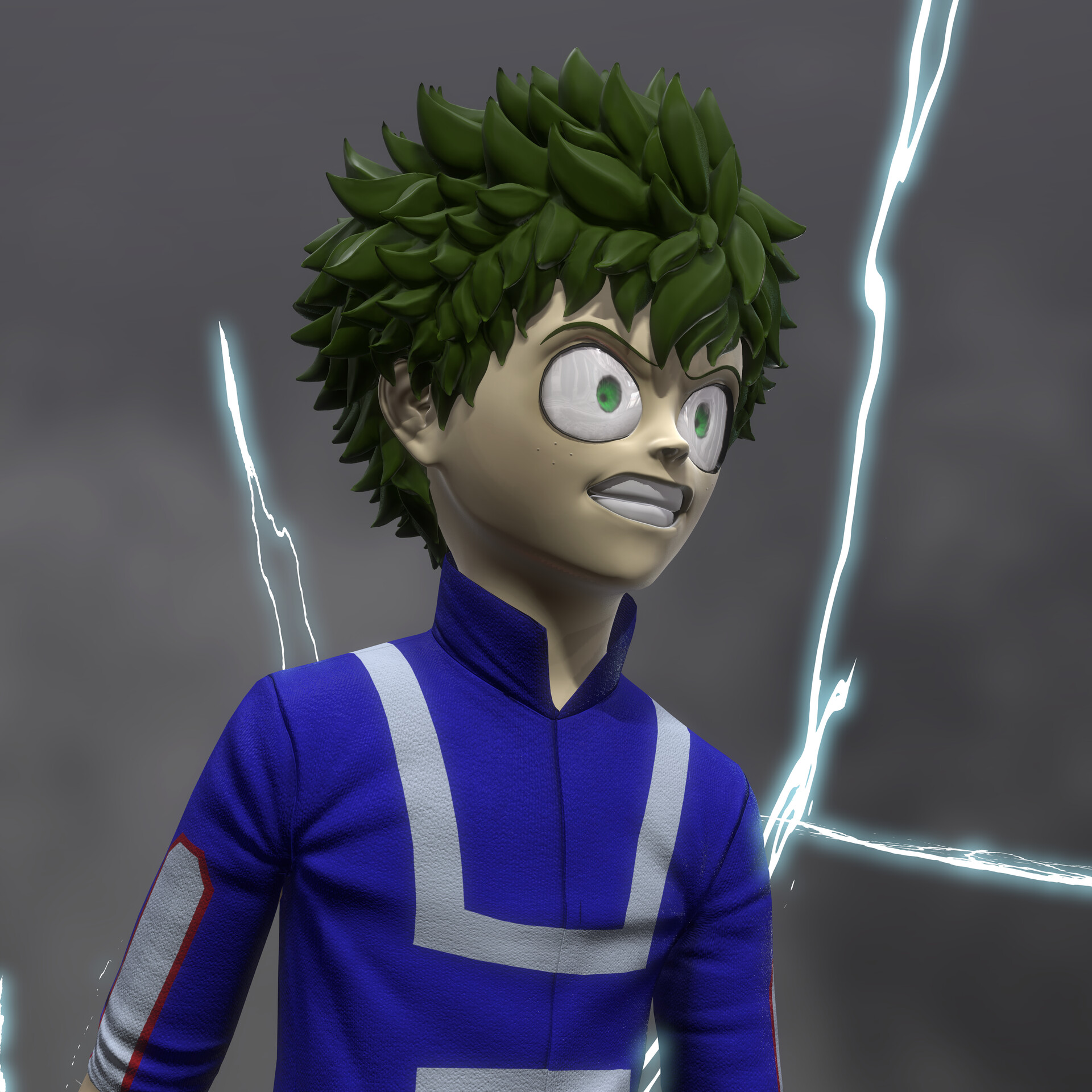 Artstation Deku My Hero Academia Karthik Vasudevan