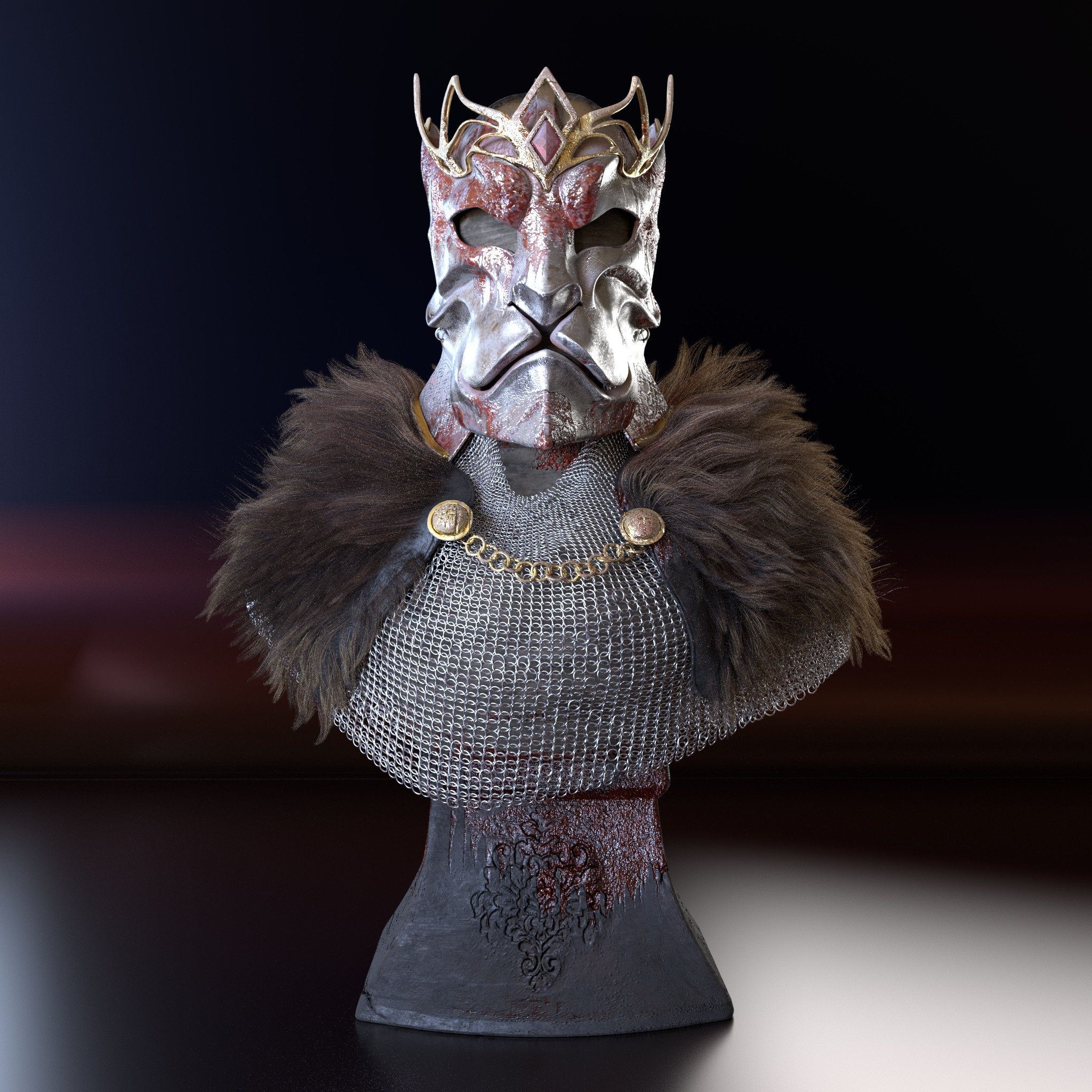 WIP Look Dev with blood