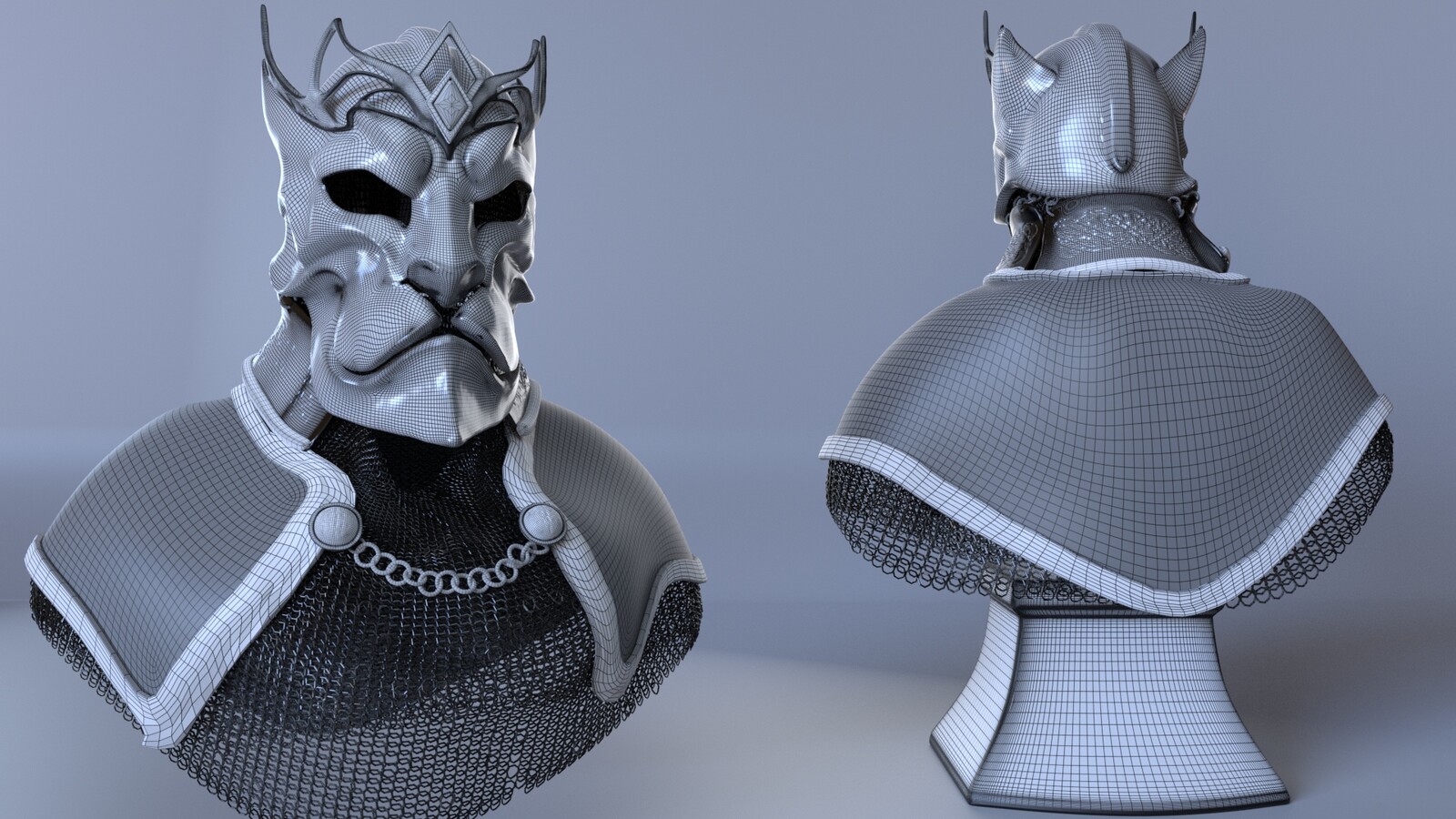 Front/Back Wireframe