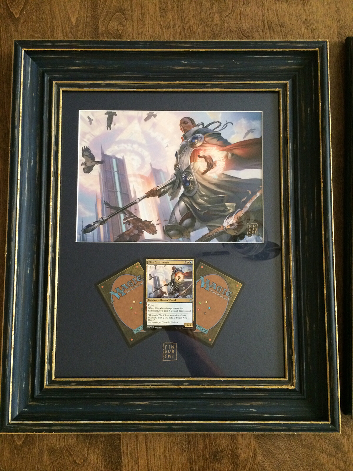 I mean, of course you have to frame your first Magic card. Right?!