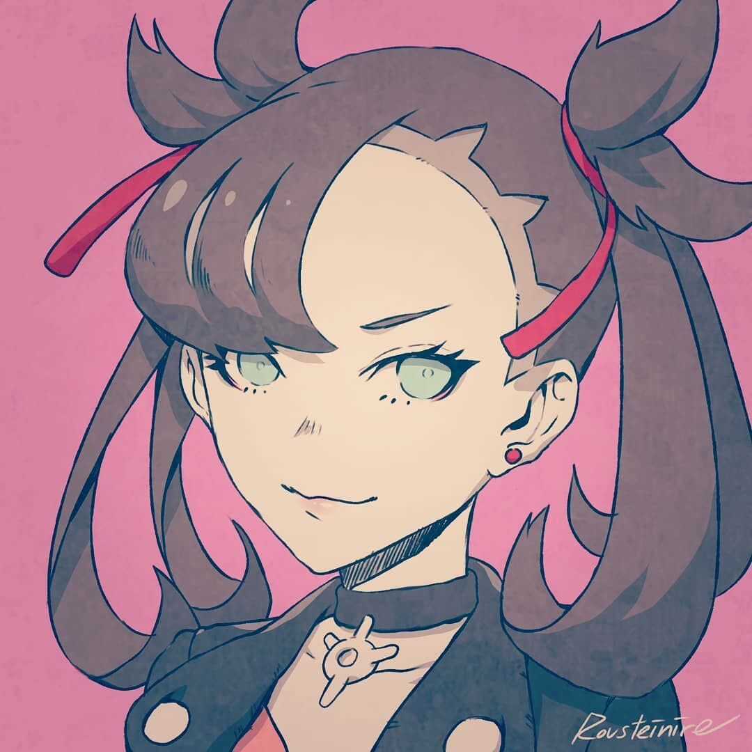 Artstation Pokemon Sword And Shield Marnie Rousteinire