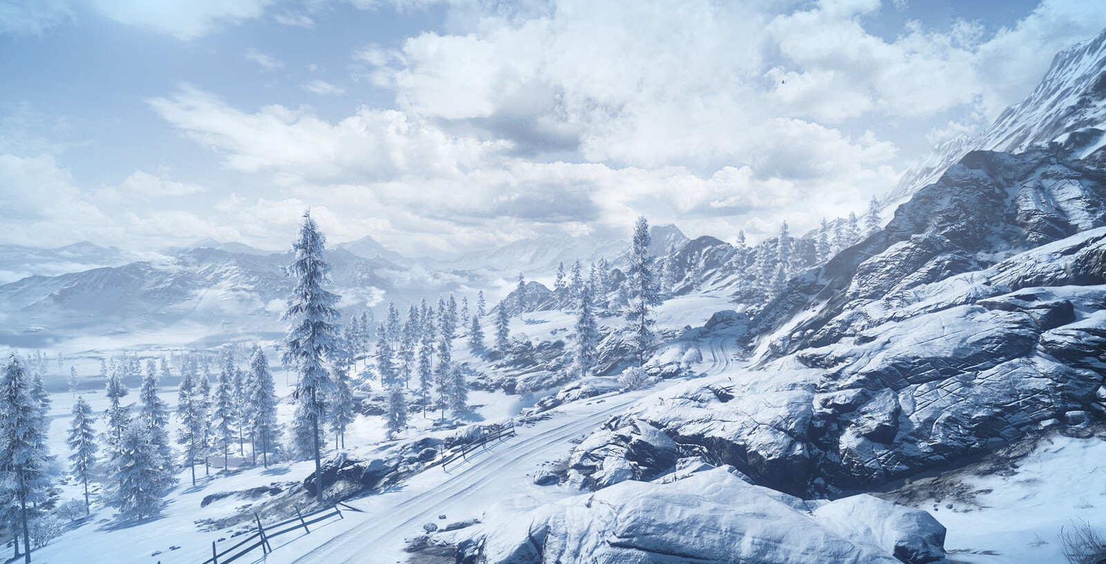 Alborz Mountain being a level I created everything myself, all but the man-made props.