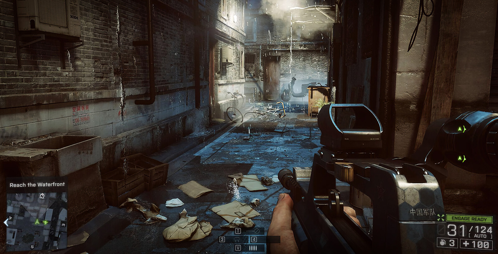 Shaders, textures, lighting, grading, VFX, post-FX, prop placement