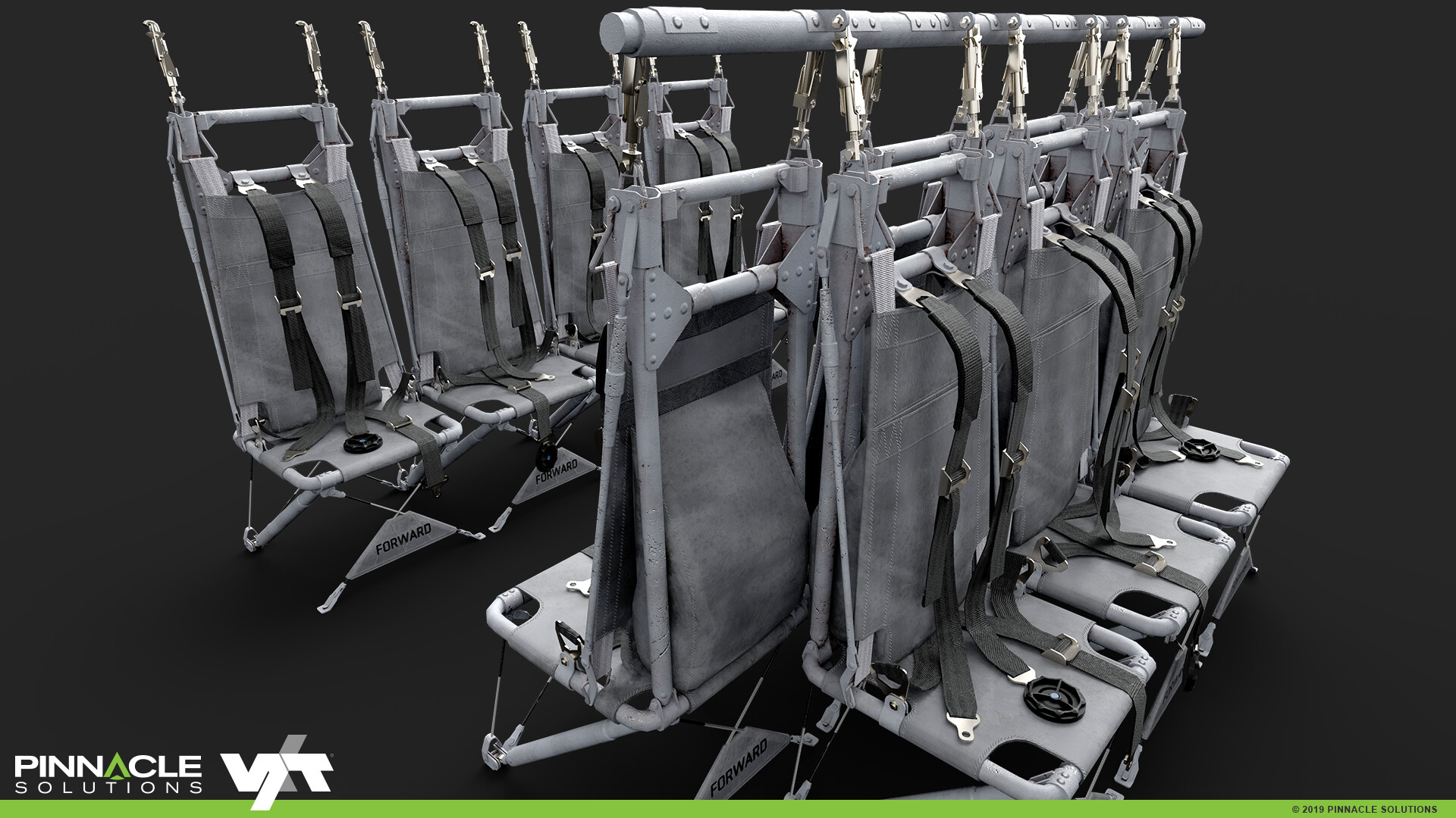 Aaron Fowler - Black Hawk UH-60L Troop & Gunner Seats