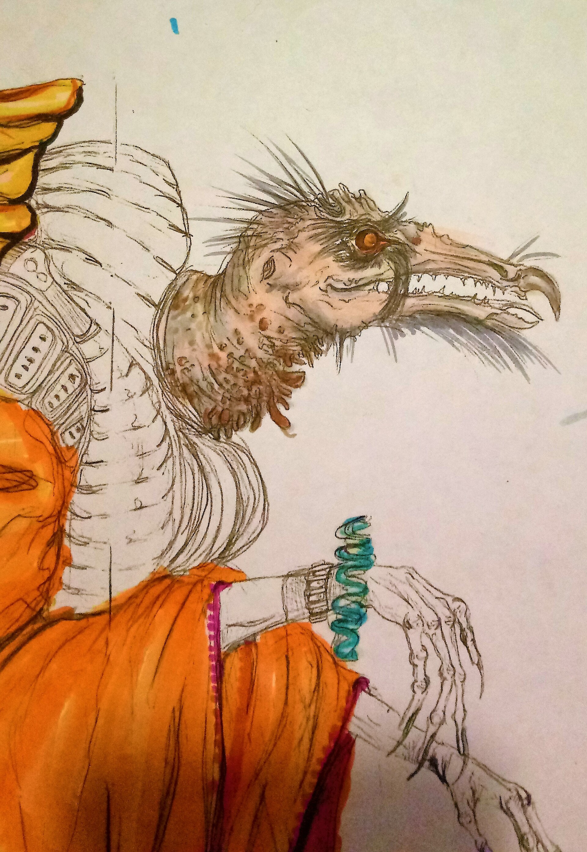 Artstation Skeksis Skekossi The Outland Wanderer Phoenix E