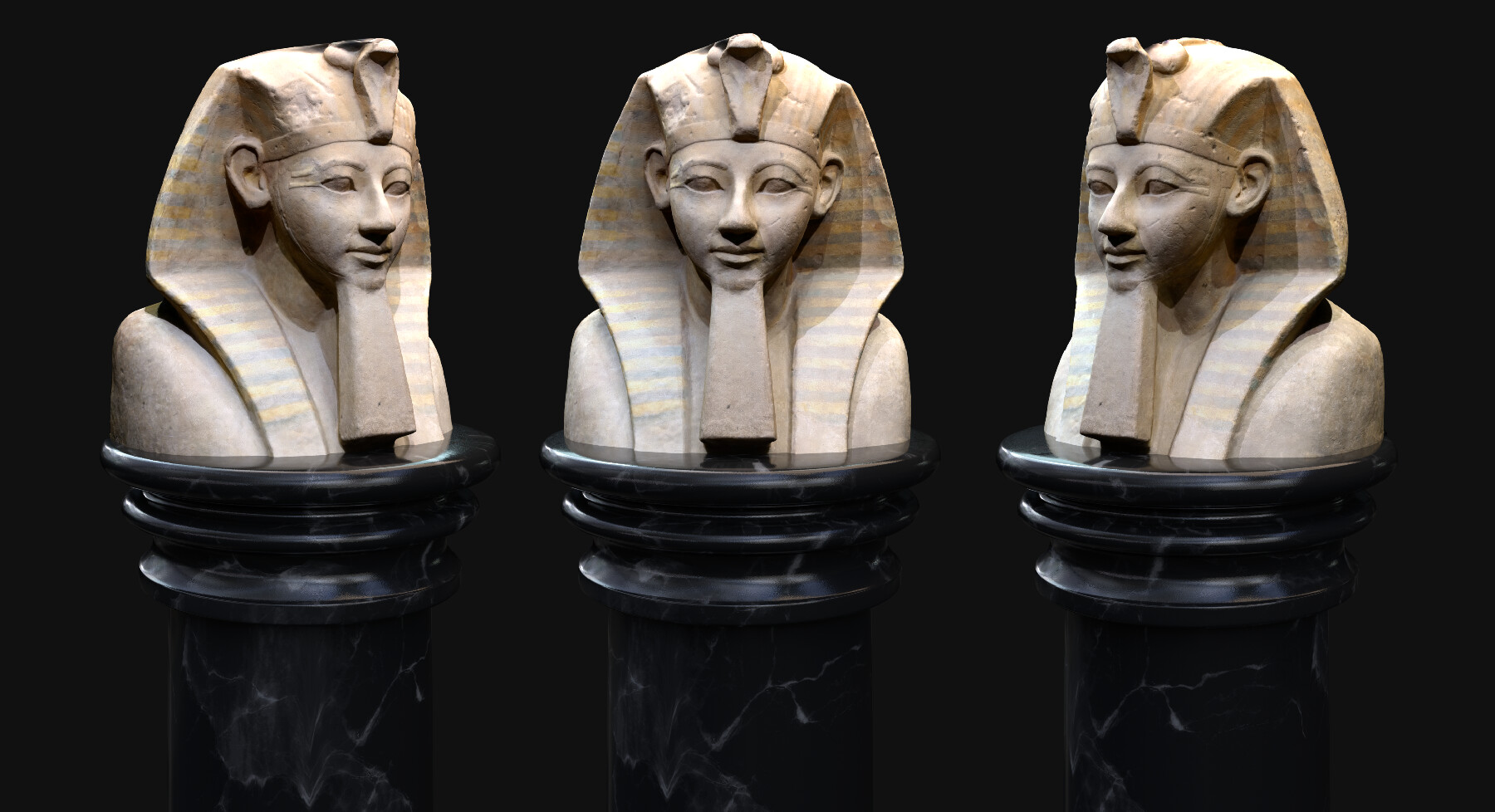 ArtStation - Photogrammetry Sphinx Head