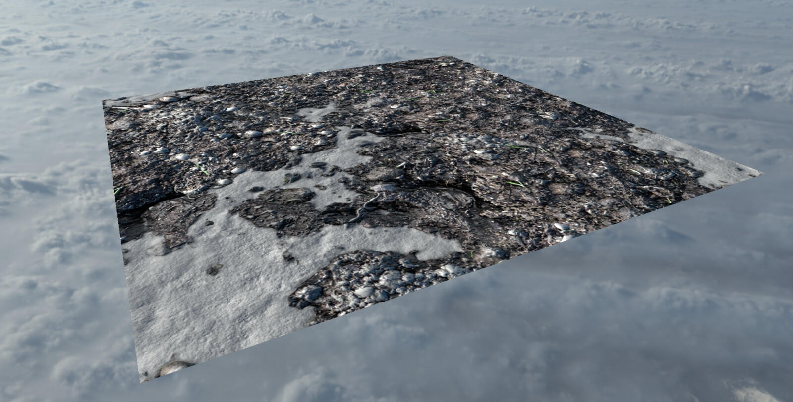 Creating some different groundmaterial using Substance Alchemist.
